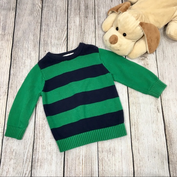The Children's Place Other - 5/$25 {the children’s place} Green & Navy Sweater